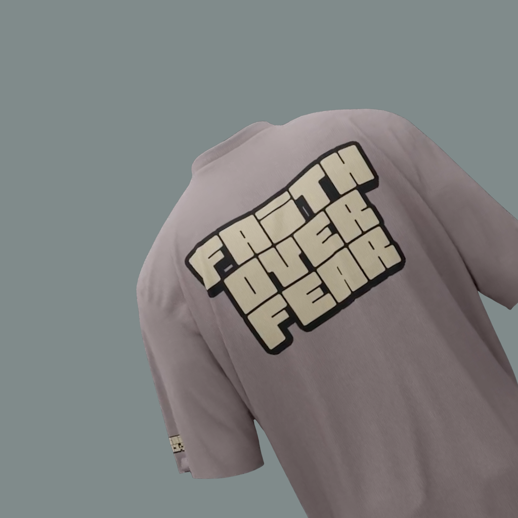 Faith Over Fear – Oversized Tee