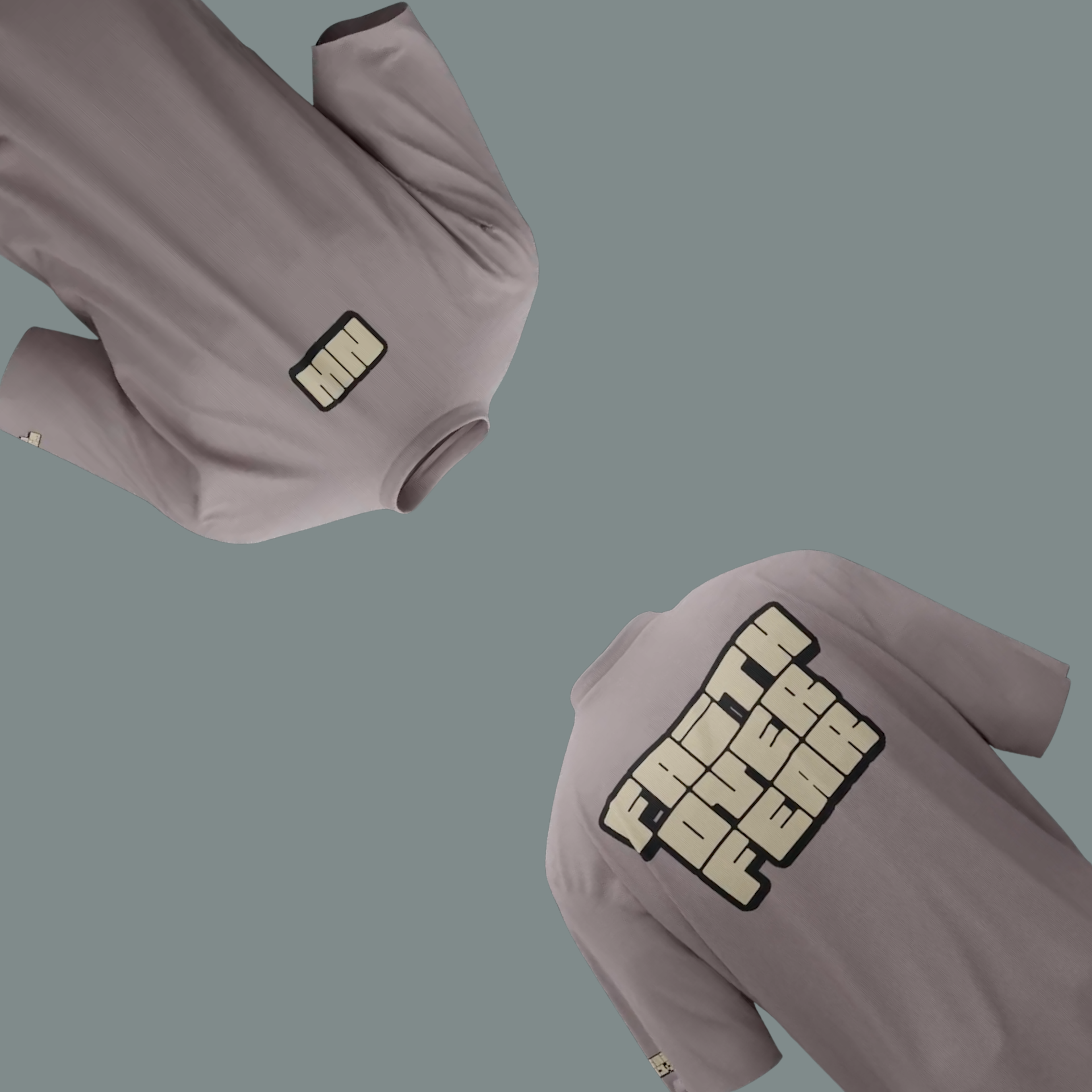 Faith Over Fear – Oversized Tee